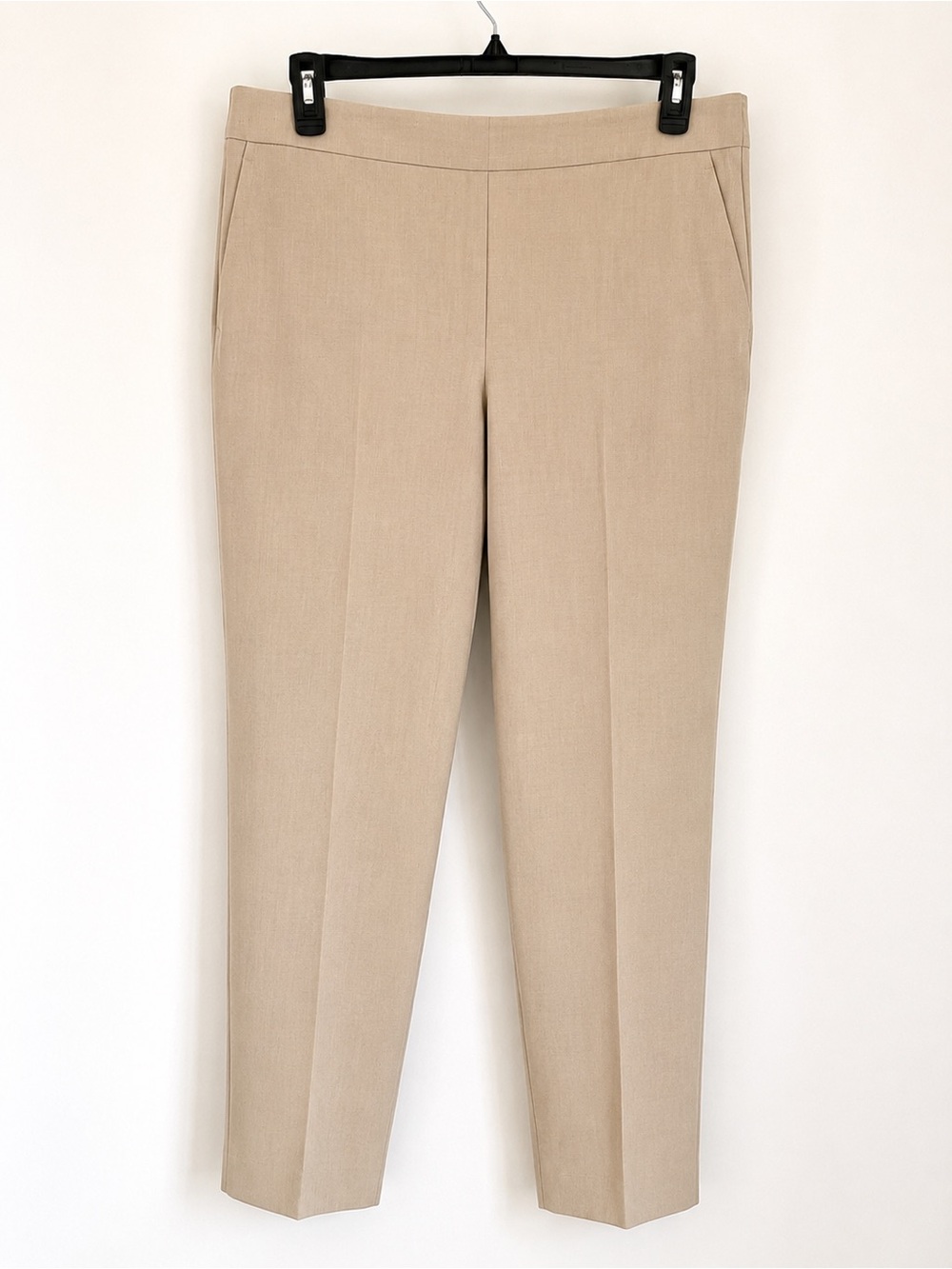 NWT! Ann Taylor Tailored Straight Leg Dress Trousers in Beige